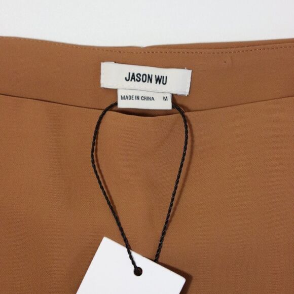 Jason Wu Skort Flowy Mini Short Carmel Brown M - Picture 8 of 8